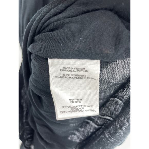 Helmut Lang Dress Womens Small Slack Jersey Racerback Tank Black Sleeveless - Picture 6 of 7